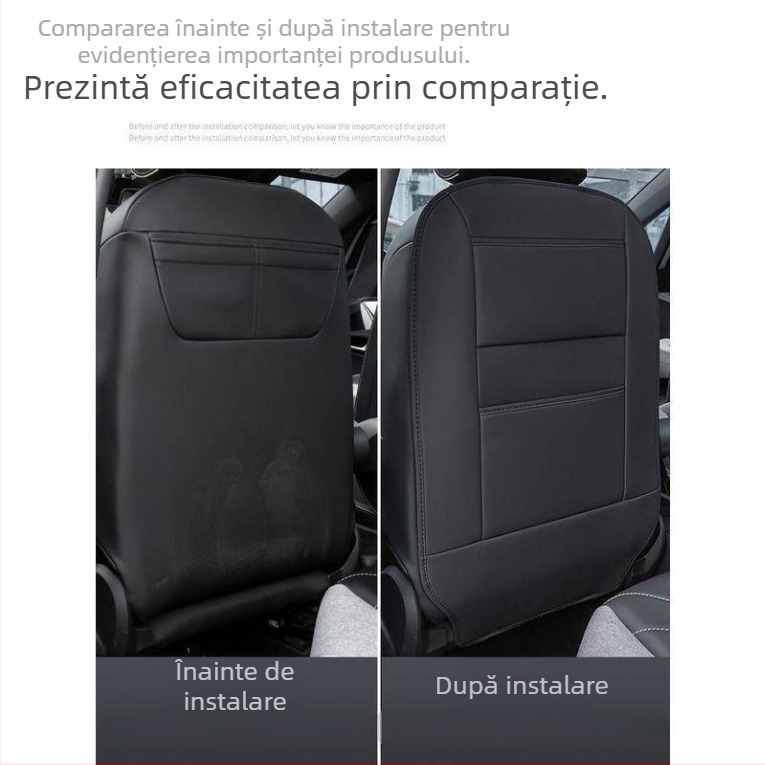 Set protecție a spatelui scaunului din spate pentru VW ID3/ID4X/ID6/4Crozz | Tip: Alte; Brand: Alte; Material: Alte; Umplutură: Alte; Model: Alte
