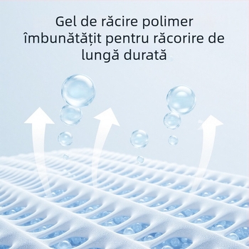 Șezut pentru cărucior – pernă de răcire cu mărgele de gheață, din bumbac, Zhi'erle, universal pentru cărucior T6