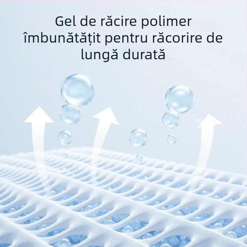 Șezut pentru cărucior – pernă de răcire cu mărgele de gheață, din bumbac, Zhi'erle, universal pentru cărucior T6