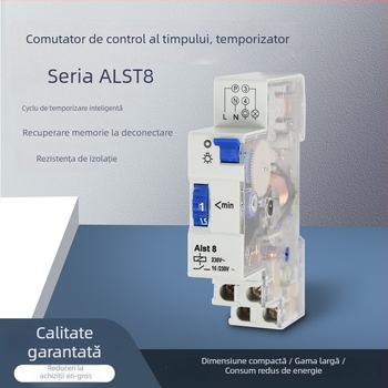 Timer mecanic ALST8 TM-ST1 TM-ST7, întrerupător temporizator de șapte minute