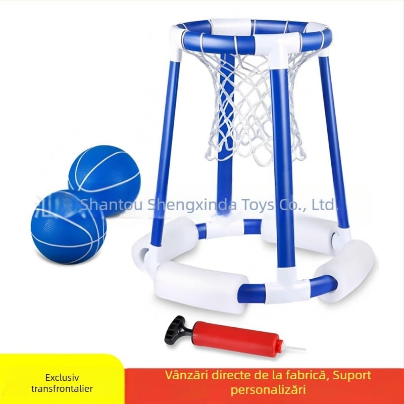 Suport plutitor pentru baschet pe apă cu joc interactiv de aruncare în piscină (Material: Alt material; Greutate: 1200 g; Categorie: Coloană de mingi/stand de mingi; Categoria produsului: Panou de baschet; Personalizare: Da)