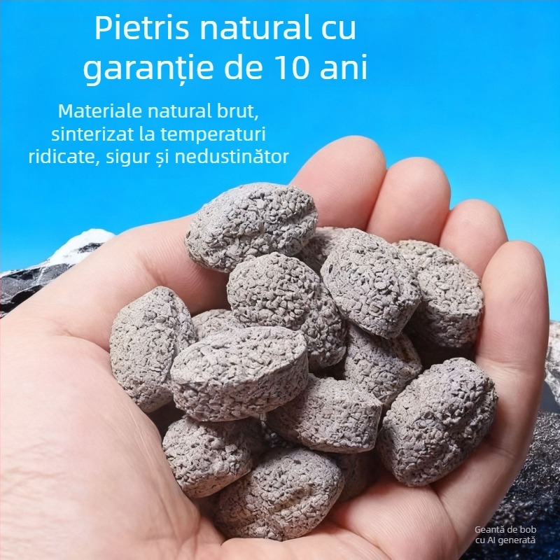 Media ceramic pentru filtru de acvariu – 500 g, pentru pești de apă dulce, Brand Magic World/Master Shencai
