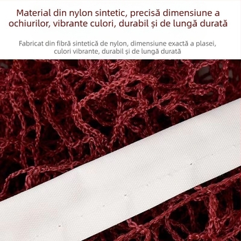 Plasă de badminton (Profesională, Interior/Exterior, Portabil, Standard)