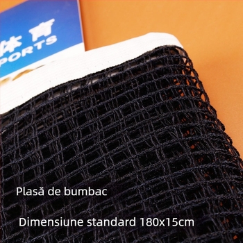 Stativ pentru plasă de tenis de masă, plasă centrală integrată, portabil, fibră de bumbac, greutate 0.01 kg