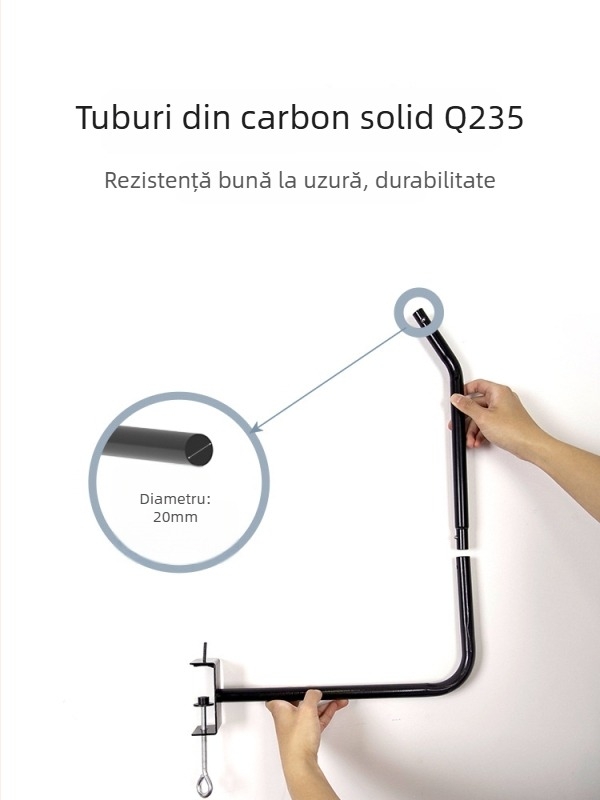 Raft portabil pentru mingi de tenis de masă cu plasă