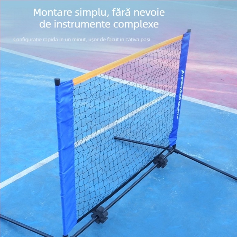 Stâlp de plasă pentru pickleball, pliabil și mobil, exterior, 2 kg, Hasago