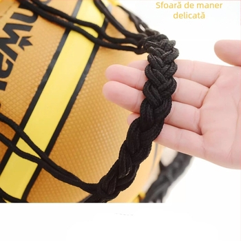 Geantă de baschet cu design plasă țesută, depozitare portabilă, material: altul, pentru baschet