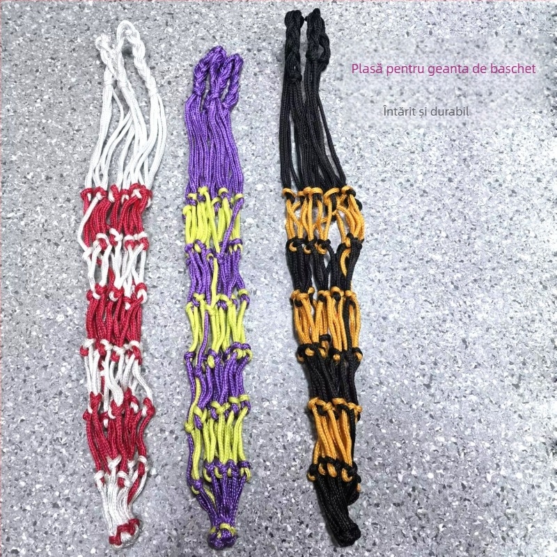 Geantă de baschet cu design plasă țesută, depozitare portabilă, material: altul, pentru baschet