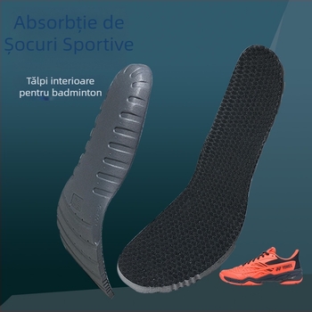 Tălpi pentru badminton pentru bărbați și femei, respirabile, absorbante la transpirație, cu înaltă elasticitate, amortizare și rezistente la uzură, tălpi sportive YY, grosime 7 mm