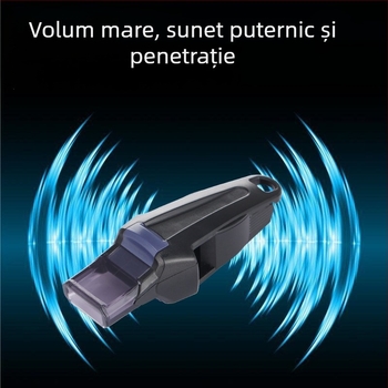 Fluier arbitru sport ABS, imprimare logo disponibilă, potrivit pentru alergare, fotbal, baschet, volei, badminton și tenis, 500 bucăți în cutie