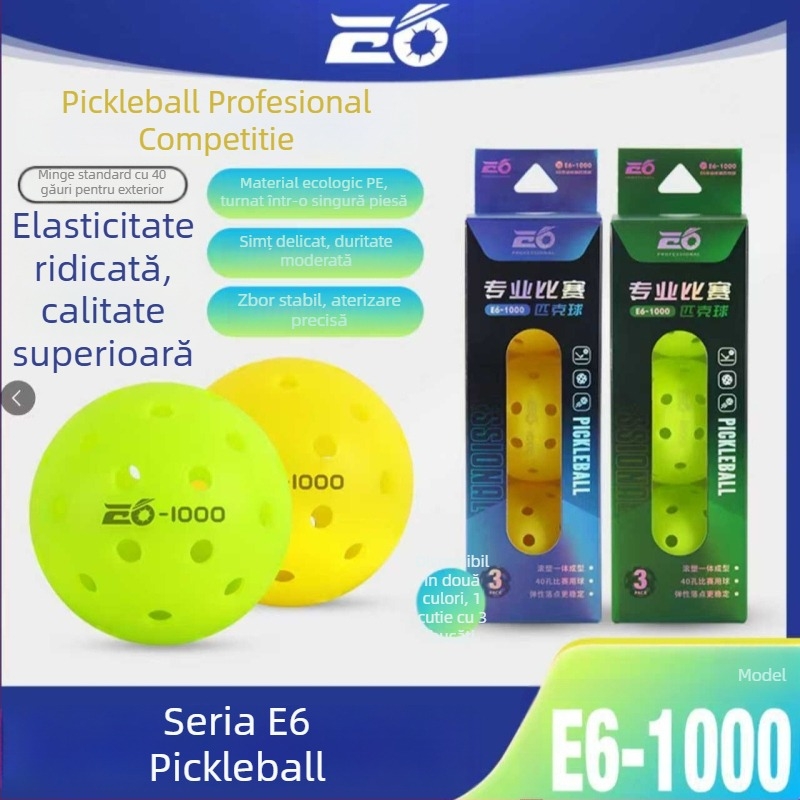 Lanwei pickleball profesionist de competiție, 40 găuri, turnare prin rotație, 275 g