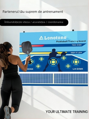 Autocolant de perete pentru antrenament pickleball – pentru începători, țintă de perete pentru antrenament; Brand: Other; Material: Paper; Greutate: 700±