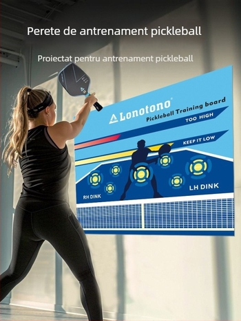 Autocolant de perete pentru antrenament pickleball – pentru începători, țintă de perete pentru antrenament; Brand: Other; Material: Paper; Greutate: 700±