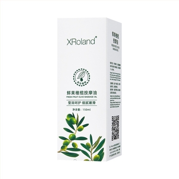 Xuan Luo Lan Ulei de masaj cu fructe proaspete din măslin pentru corp – hidratant, absorbție ușoară, 150 ml