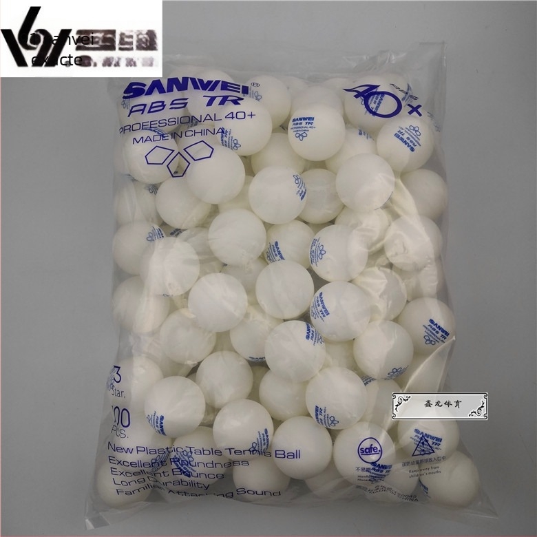 Minge de tenis de masă SANWEI TR, material ABS, fără logo, fără personalizare