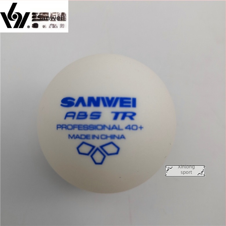 Minge de tenis de masă SANWEI TR, material ABS, fără logo, fără personalizare