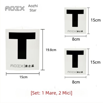 Cardă de arbitru pentru tenis de masă (formă T), din carton