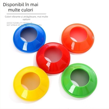 Instrument de antrenament pentru fotbal – plăcuță de semnalizare multifuncțională cu obstacole, material PE, personalizabil, Xuanzan