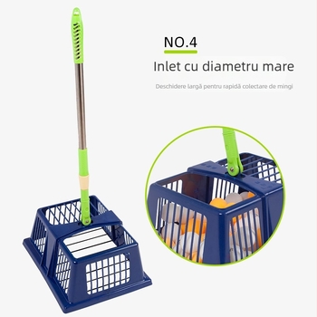 Mașină de adunat mingi de ping-pong, capacitate mare, ușoară, material: floare de mătase