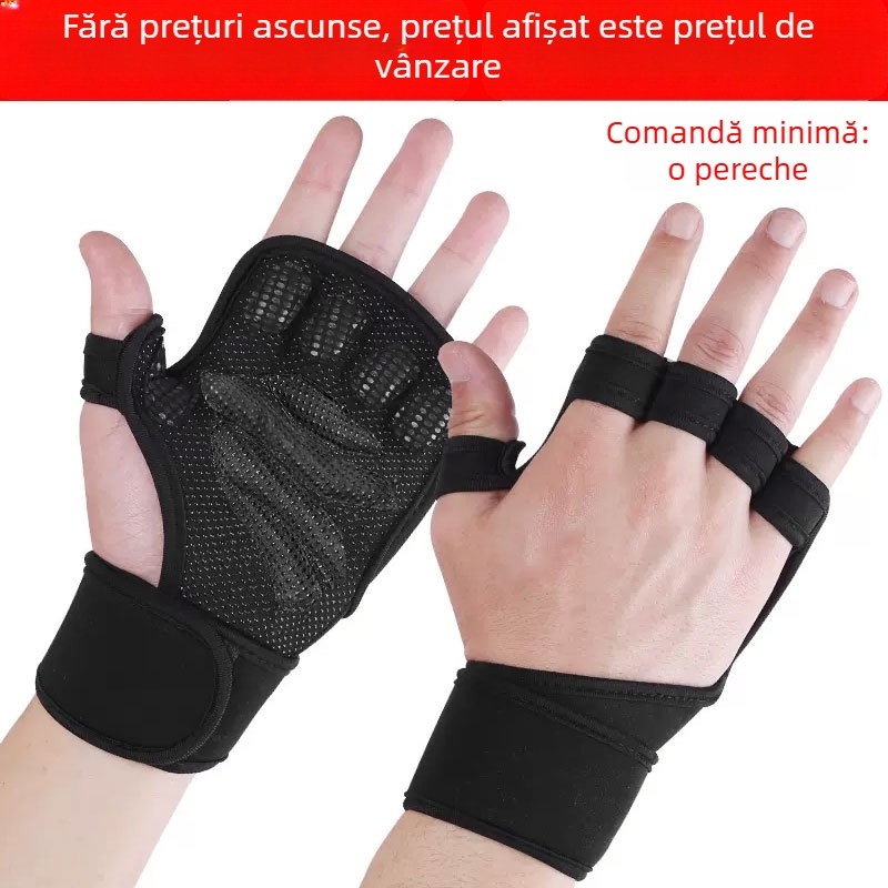 Luix mănuși de ciclism din piele – adulți, protecție a palmei