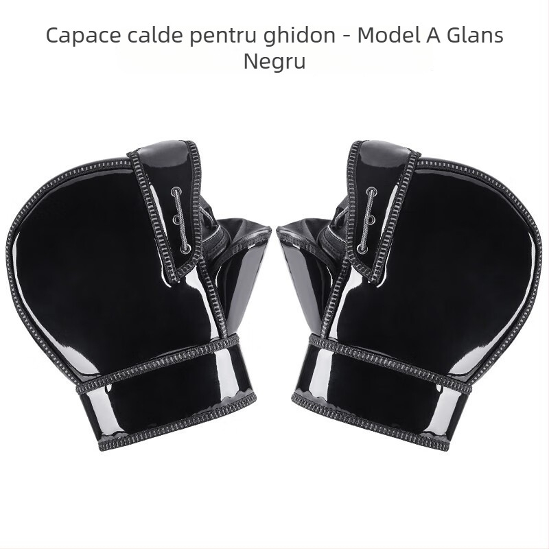 Mănuși pentru ghidaj motocicletă, iarnă, pentru bărbați și femei, rezistente la vânt, impermeabile, căptușite cu fleece, cu strat gros de bumbac