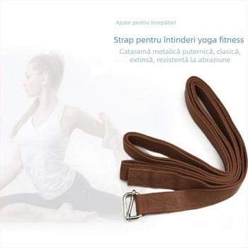 XINGHE Iyengar yoga curea de întindere și frânghie de yoga – bumbac 100%, accesorii yoga