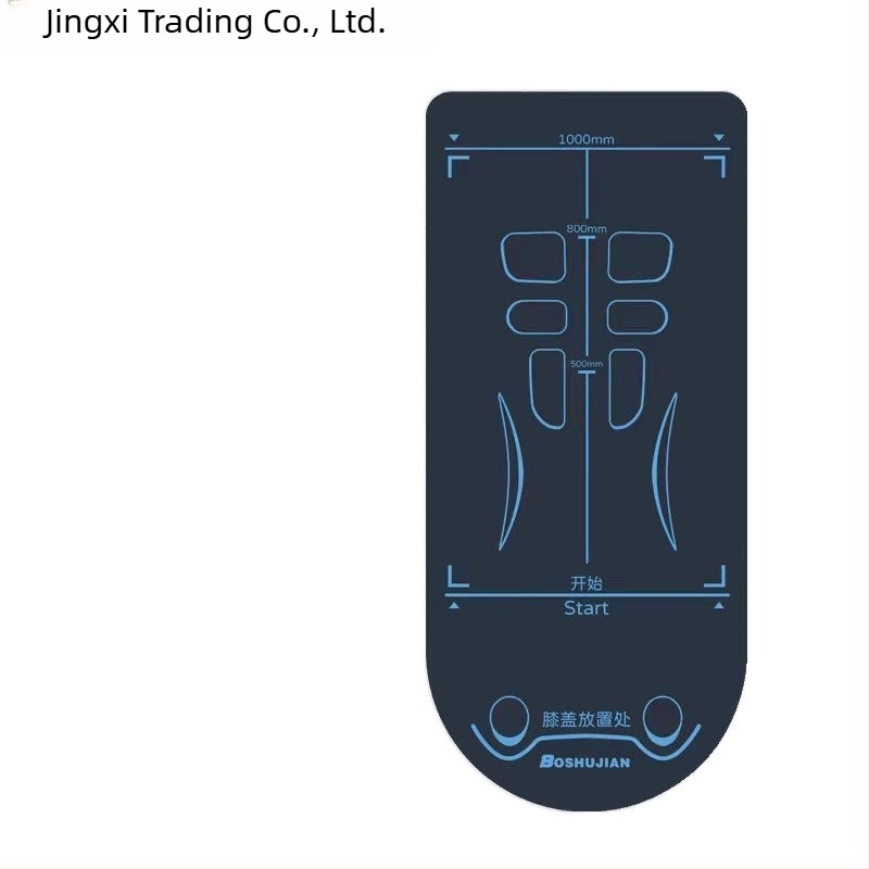 Covoraș yoga Scenery, 8 mm grosime, suprafață din Oxford, destinat antrenamentului pentru abdomen