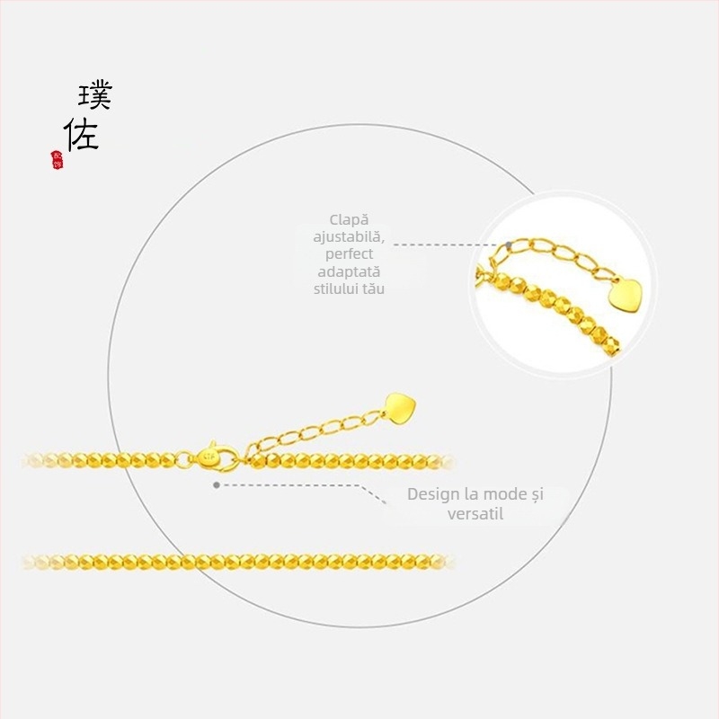 Brățară Puzuo cu personaj de desen animat, placare cu cupru, bijuterii simple