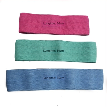 Valeo bandă de întindere și funie de yoga – dispozitiv de antrenament portabil și versatil cu activare precisă a fesierilor; material poliester-bumbac; ideal pentru antrenamente acasă, yoga și pilates