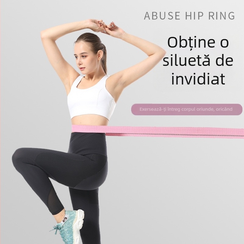 Centură de întindere / frânghie de yoga Steppenwolf – material poliester-cotton, accesorii de yoga, pentru fitness și bodybuilding, marcă privată autorizată