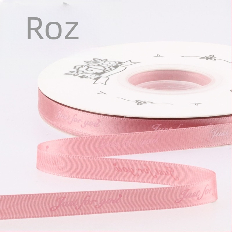 Ribbon poliester de la Qianmina pentru ambalarea cadourilor, ambalarea prăjiturilor, decorațiuni de nuntă și buchete de flori