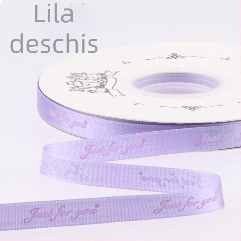 Ribbon poliester de la Qianmina pentru ambalarea cadourilor, ambalarea prăjiturilor, decorațiuni de nuntă și buchete de flori