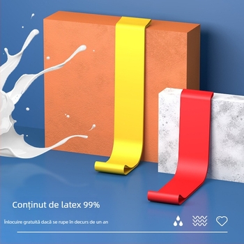 Bandă elastică de rezistență din latex pentru genuflexiuni și lucrul fesierilor – accesorii yoga Rexchi, fitness