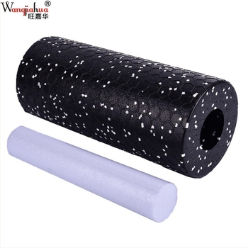 Coloană de yoga – set din două piese, combinație moale și tare, rolă din spumă pentru relaxarea mușchilor, material ABS