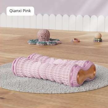 Rola de masaj pentru fascie și talpă – roată de masaj cu două rânduri, antrenor multifuncțional pentru picioare