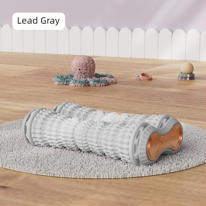 Rola de masaj pentru fascie și talpă – roată de masaj cu două rânduri, antrenor multifuncțional pentru picioare