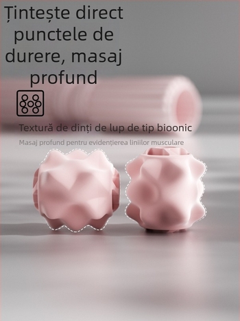 Roller de masaj rotativ Sway - relaxare a mușchilor picioarelor, accesorii yoga pentru fitness