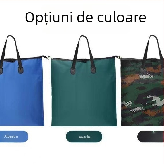 Geantă pliabilă pentru pescuit din EVA – impermeabilă, multifuncțională, pentru momeli, linie de pescuit și accesorii