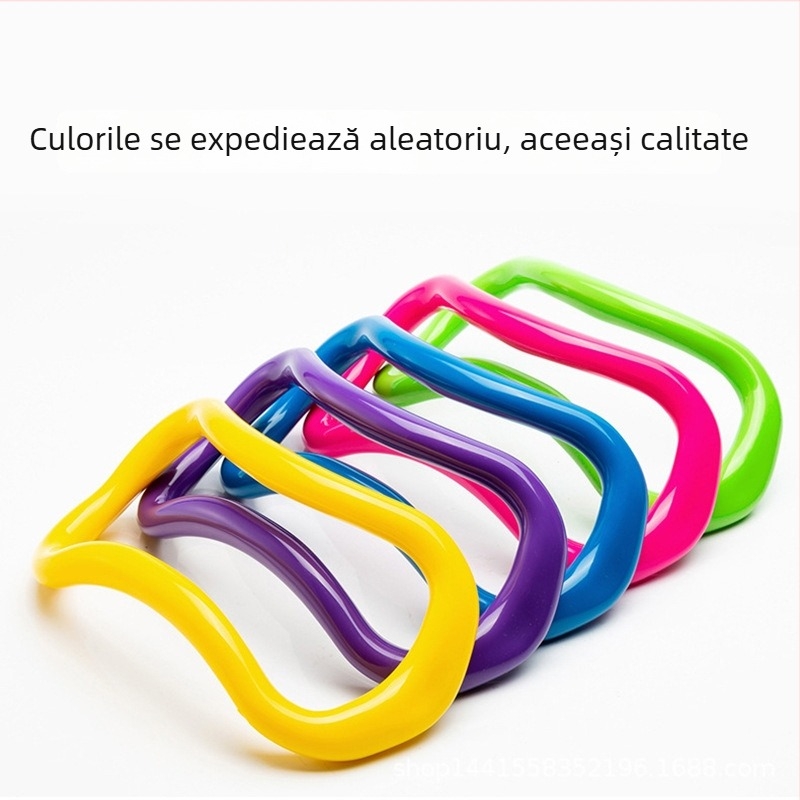 Inel de yoga — cerc de întindere a fasciei pentru fitness, Pilates și yoga