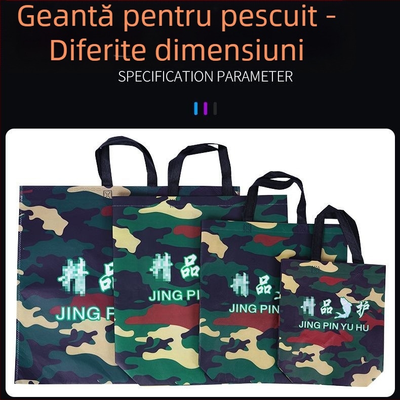Geantă pentru pescuit în râu - pliabilă, ușor de transportat pentru pești vii, din pânză impermeabilă
