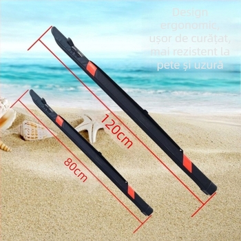 Geantă pentru undiță de pescuit cu husă rigidă – PVC, nu este impermeabilă