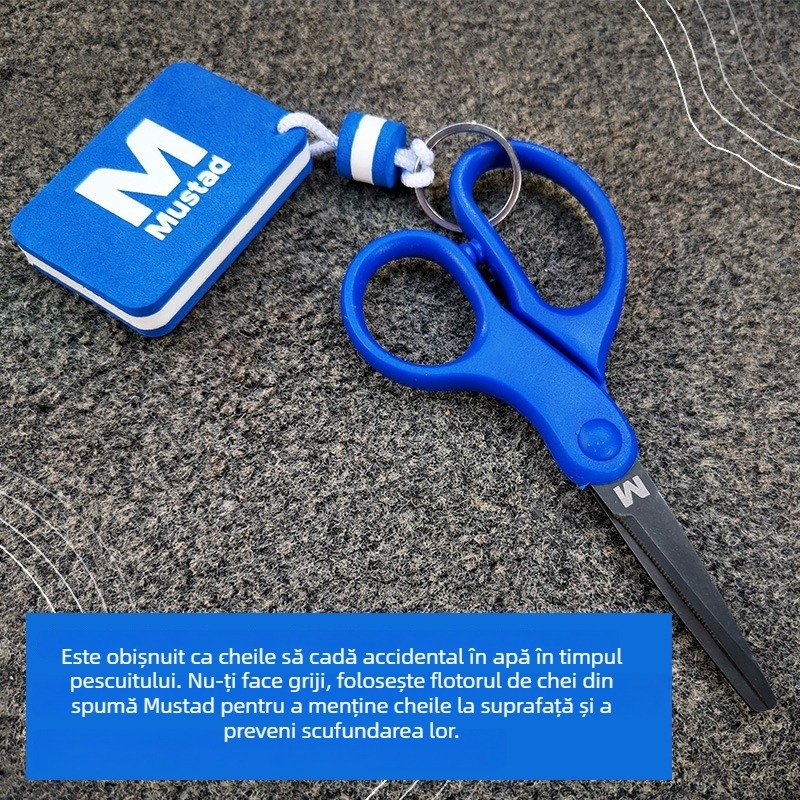 Breloc plutitor, multifuncțional, material ABS, accesoriu portabil pentru pescuit