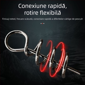 Accesorii pentru năluci: știft arcuit pentru momeli moi, oțel inoxidabil 304, Samsung Fishing Gear