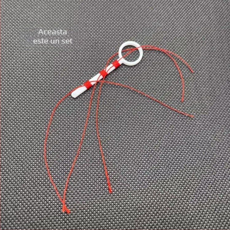 Set de noduri din ață de bumbac pentru pescuit la mare — ambalat, gata de utilizare, noduri cu plutitor glisant și noduri de poziționare