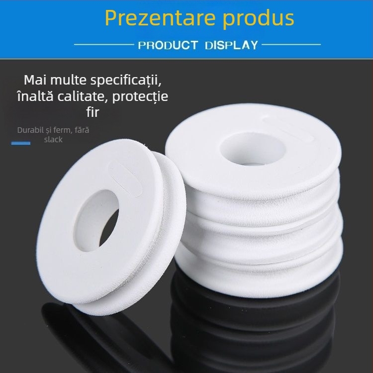 Tambur de fir de pescuit din spumă cu bobină de înfășurare și cutie pentru tamburul principal (material: spumă; etichetă privată licențiată: da)