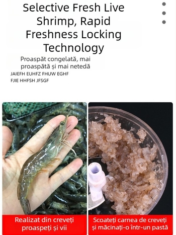 Momeli finisate din creveți pentru pescuit - material din creveți vii, brand Dragon Sword, marcă privată disponibilă