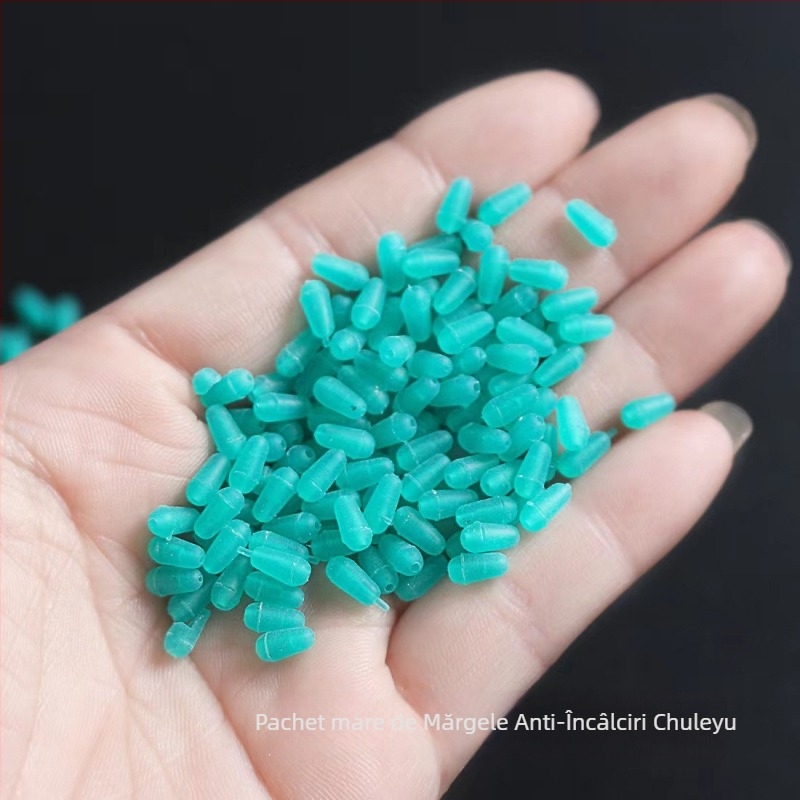 Mărgule din silicon pentru pescuit, inele în formă de 8 pentru linia principală, 10.000 buc.