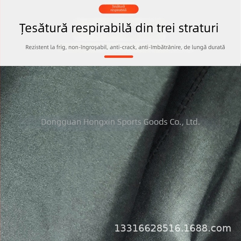 Pantaloni de pescuit din material respirabil în trei straturi, 3 buzunare, fără vestă de salvare