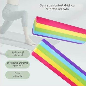 Rola EVA din spumă pentru relaxare musculară, rolă profesională pentru începători, rolă de yoga de înaltă densitate