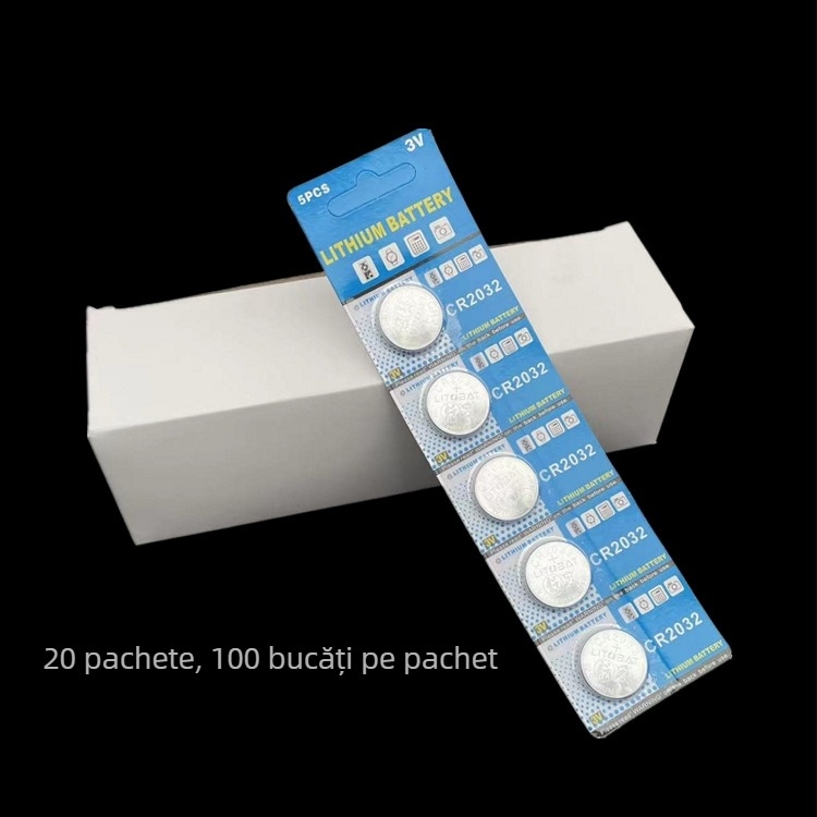 Baterie cu buton CR2032, Li – Fără mărci private